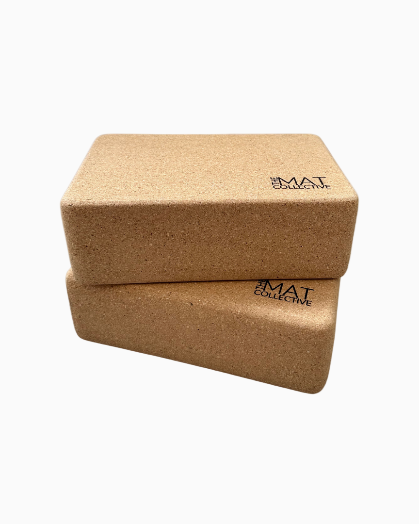 Cork Yoga Block The Mat Collective