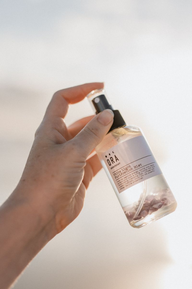 White Light mat spray and purification mist The Mat Collective